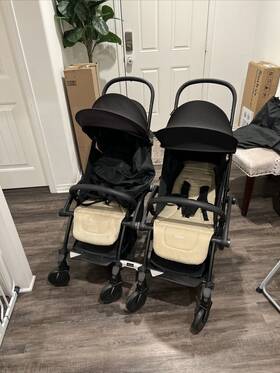 Bumprider 685457000096 2 Connect Strollers Single/double Convertible - Used