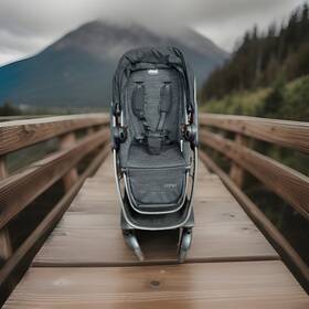 Chicco 08079557080070 Corso Le Luxury Modular Stroller Studio - Quick Fold Versatile Design