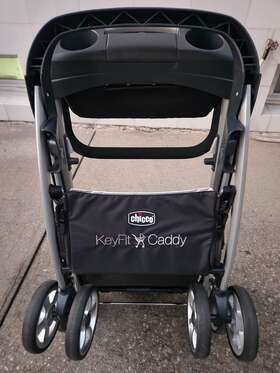 Chicco 445038139149 Keyfit Caddy Frame Stroller - Black