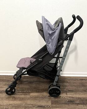 Chicco Mc-7290891 Liteway Stroller Compact Fold With Canopy Arctic Blue