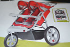Ar279-asbn7247 Child Jogging Instep-safari Stroller Double Baby
