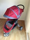 City Mini Baby Jogger Crimson Gray Single Seat Stroller 745146124363