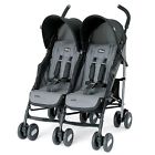06079354220070 Coal Chicco Twin Echo Stroller