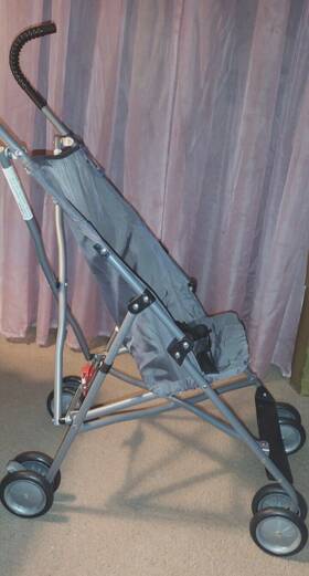 Cosco 884392623166 Nice Light Comfort Height Character Umbrella Stroller - Shark