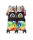 Ct3389 Generic Cosatto Supa Dupa Pixelate Double Stroller Multi 781264462666