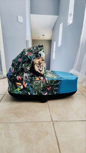 Cybex 063846170609 Priam Lux Stroller Carry Cot - Dj Khaled We The Best