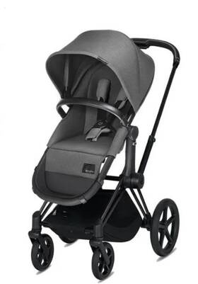 Cybex 519003533 Platinum Stroller Base With Priam Lux Seat And Lots Of Accessories