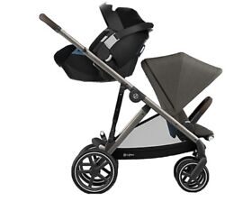 520003561 Cybex Gazelle S Complete Stroller Deep Black