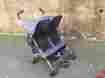 Ddn12112 Twin Triumph Maclaren Denim Umbrella Double Seat Stroller