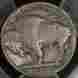 Ddr-001 1935 Ddr Buffalo Nickel Pcgs F15 Choice Fine Looks Vf Nice Error
