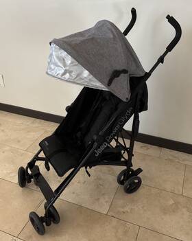 11460-2148 Delta Children Powerglyde Jeep Stroller By Gray