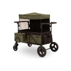 60003-2182 Delta Children Jeep Deluxe Wrangler Stroller Wagon With Cooler Bag