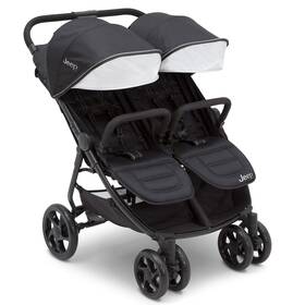 80213076603 Delta Children Jeep Destination Ultralight Side X Double Stroller Midnight