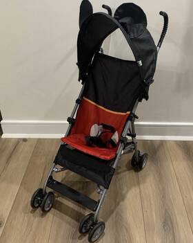 Disney Baby 52208774 Costco Umbrella Stroller With Canopy Mickey Mouse