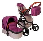 Dlxlnplk Ella Baby Pink Deluxe Stroller System Limited 653476789391