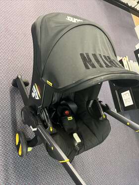 Doona 897055668110 Open Box Infant Stroller And Latch Base - Car Seat To Strolle Black
