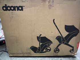 Doona 897055668127 Car Seat And Stroller New Open Box Flame Red- See Description