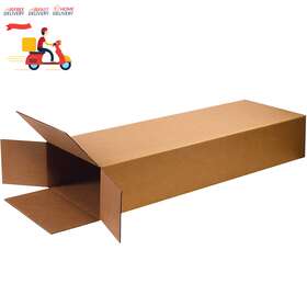 Doona Hd18645folms Heavy-duty Side Loading Moving Boxes 18 Inch L X 6 W 45 H Pack Of 5