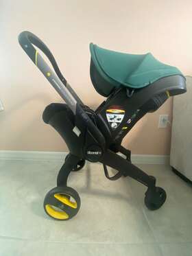 Sp101-10-032-003 Doona Infant Car Seat And Base - To Stroller In Seconds Racing Green