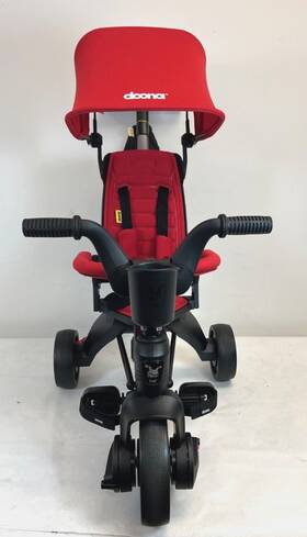 Sp530-99-042-003 Doona Used-doona Liki Trike S3-red-premium Foldable Tricycle/stroller-no Box- Free S/h