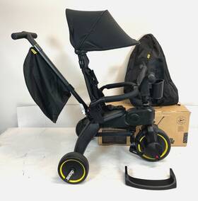 Sp540-99-040-003 Doona Used -doona Liki Trike Midnight Edition - Foldable Push