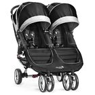 Dl12315 Double Baby Stroller City Black Mini Jogger Gray