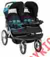 90014017729 Dx60402 Baby Jogger Trend Navigator Twin Double Stroller Seat Steel Tropic New Mp3 Music