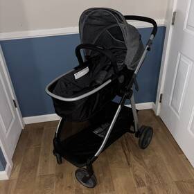 00009846513516851 Evenflo Omni Plus Modular Travel System No Rear-facing Infant Seat