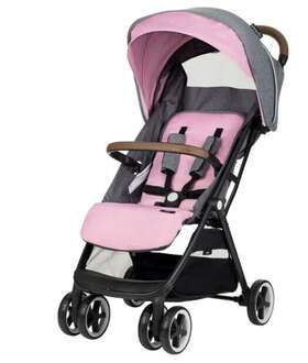 Evenflo 032884202294 Gold Otto Self Folding Lightweight Travel Stroller Pink Used