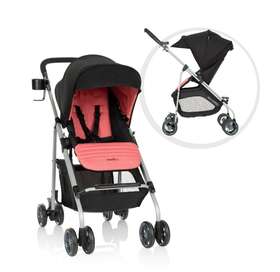 Evenflo 032884202416 New Reversi Lightweight Stroller Celestine Coral