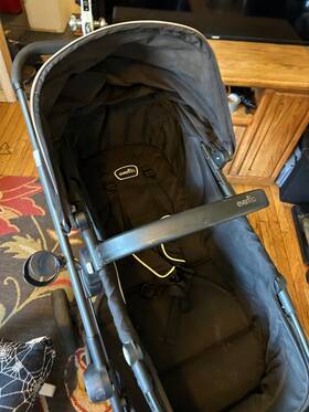Evenflo 032884203352 Pivot Xpand Modular Stroller Ayrshire Black