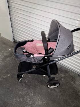 Evenflo 18812337-u-a Gold Shyft Self Folding Lightweight Travel Stroller Opal Pink Used