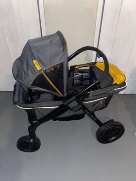 19132343 Evenflo Pivot Xplore All-terrain Double Stroller Wagon - Adventurer Gray