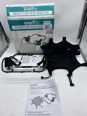 630440 Evenflo Stroller Infant Car Seat Adaptor With Fabric Cover