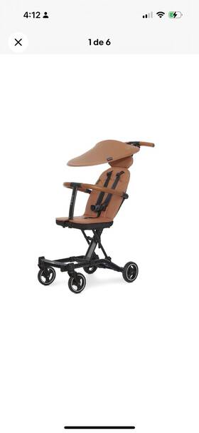 365evf-co Evolur Cruise Rider Stroller With Canopy Lightweight Umbrella