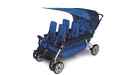 Foundations New Stroller 6 Passenger Blue Preschool Daycare Outting Daycamp Walker 184980100964