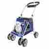 Fs1206-b Ibiyaya Pet Stroller City Elite Buggy Navy Blue Fs1206-b Ibiyaya Pet Stroller City Elite Buggy Navy Blue