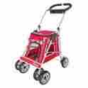 Fs1206-p Ibiyaya Pet Stroller City Elite Buggy Red 886352904247 Fs1206-p Ibiyaya Pet Stroller City Elite Buggy Red 886352904247