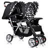Fwam-00143 Costzon Double Stroller Twin Tandem Baby With Adjustable 689720658854