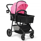 Fwam-00650 Costzon Baby Stroller In Convertible Carriage Bassinet To 6940350842636