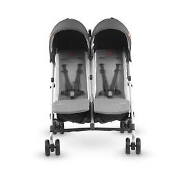 0719-glk-us-jor G-link 2 Stroller Jordan Charcoal Melange Silver