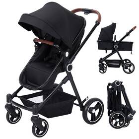 Gaomon 198290806232 2 In1 Baby Stroller High Landscape Infant Reversible Bassinet Pram