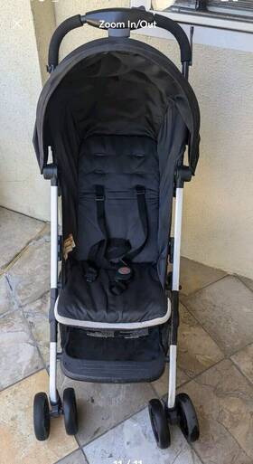 Gb 251158207483 Qbit Lte Stroller Travel With Bag Fits Overhead Bin