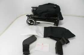 620000107 Gb Q Bit All City Stroller Velvet Black Light Weight Durably Made