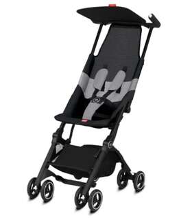 619000529 Goodbaby Gb Pockit All Terrain Ultra Compact Lightweight Stroller - Black