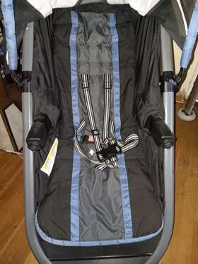 1874907 Graco Fastactionn Fold Jogger Click Stroller Seat Canopy And Basket Replacemen