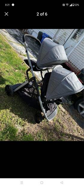 2139828 Graco Baby Stroller No Shipping Double Seat Phila Pa