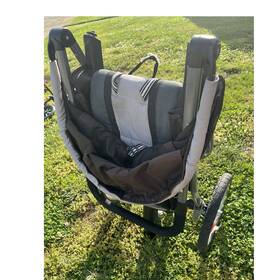Graco Nwl0000663320b-94 Jogger Stroller Gray Black Single Five-point Harness Cup Holder Air Tires