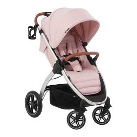 14826-u-b Hauck Uptown Deluxe Folding Stroller With Cup Holder And Canopy Melange Rose Used