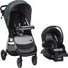 Hb2479bgpn Monbebe New Durable Comfy Blaze Travel System Grey 7445056433472